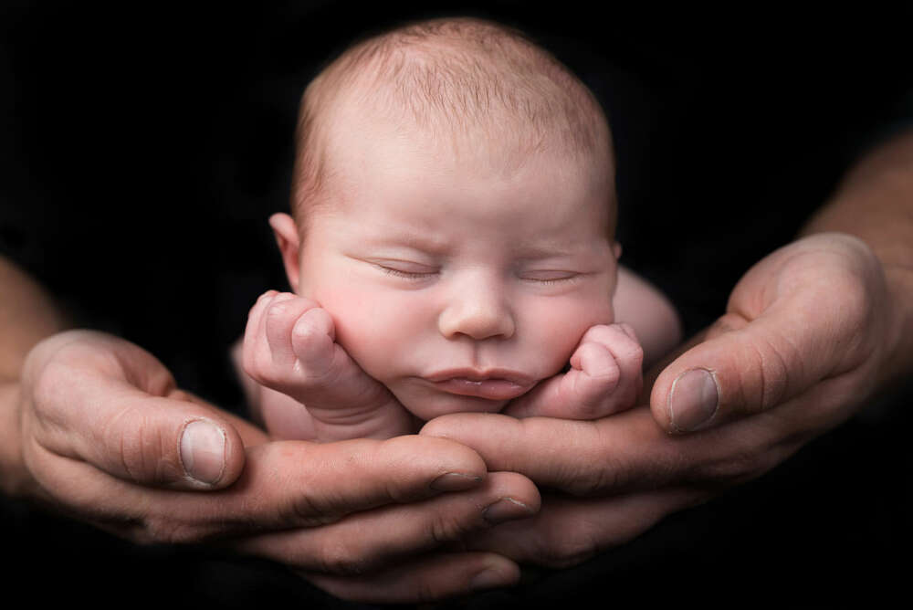 Erstbelichtung Babyfotografie