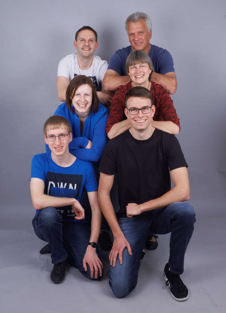 Wir sind eine Familie (Fotohaus Lenzen)