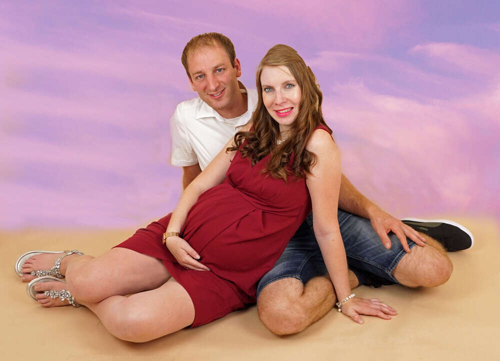 Glücklich zukünftige Eltern (Fotohaus Lenzen)