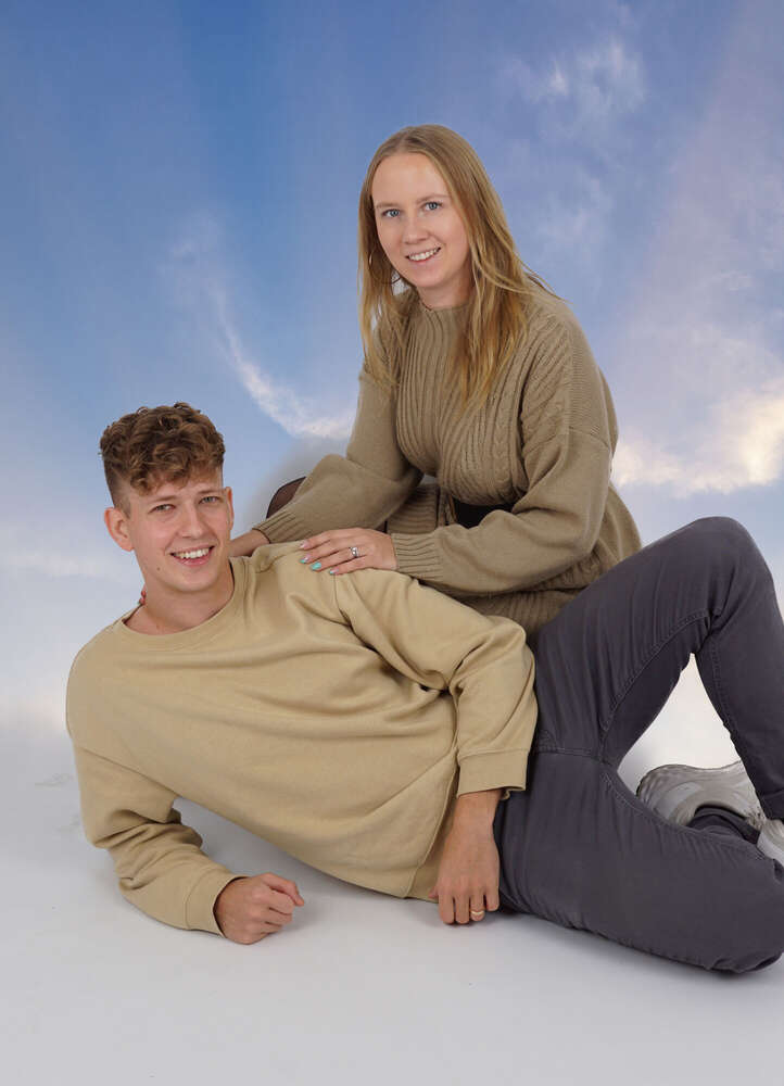 Beide sind glücklich wie im Himmel (Fotohaus Lenzen)