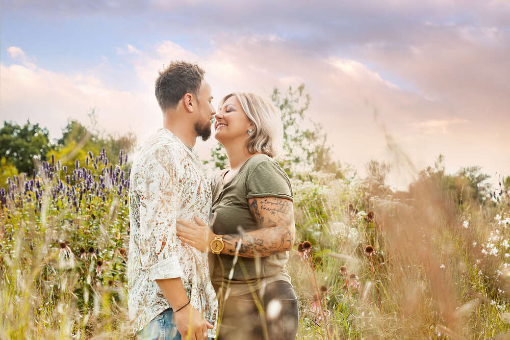 Paarfoshooting Abendsonne (FotoSINNfonie)