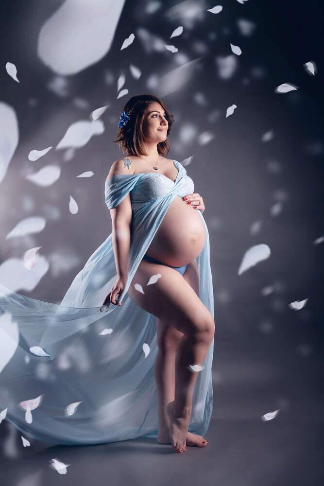 Babybauch mit Kleid (FotoSINNfonie)