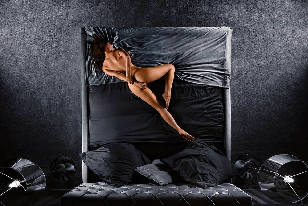 Boudoir-Fotoshooting Bett (Aktfotografie & Boudoir Kristian Liebrand - Fotost)