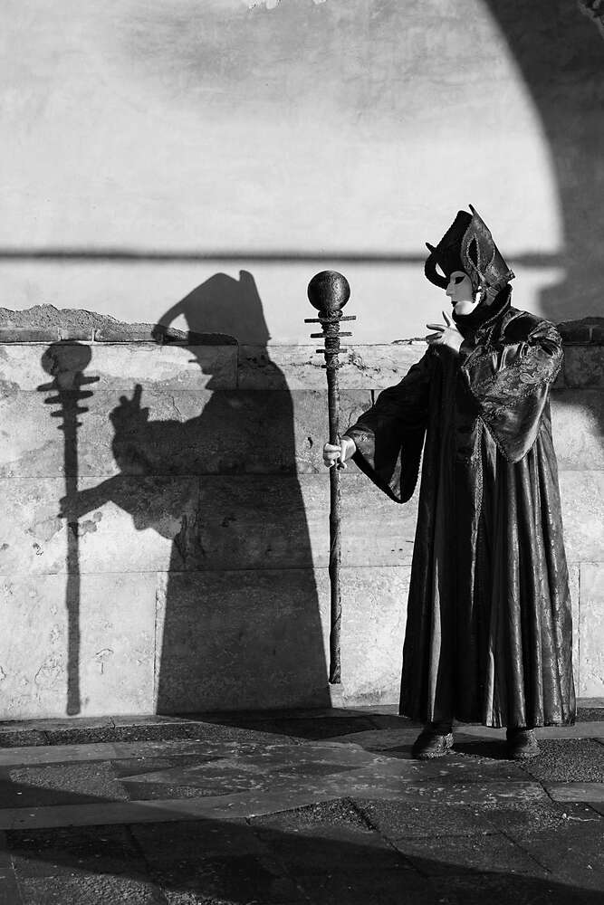 Schattenspiel - Karnval in Venedig 2024 (Fotostudio Ernst)