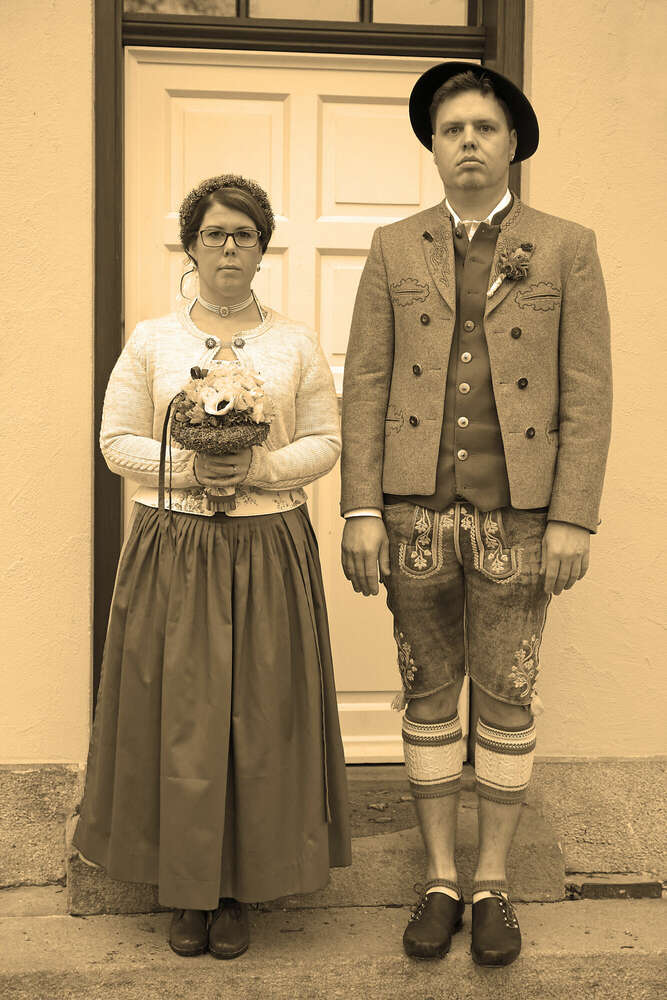 Aus NEU mach ALT ... wie vor 100 Jahren (Fotostudio Ernst)