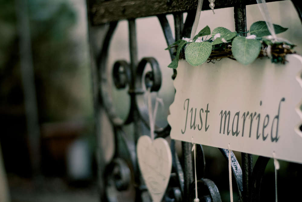 Just married (Foto Thimm)