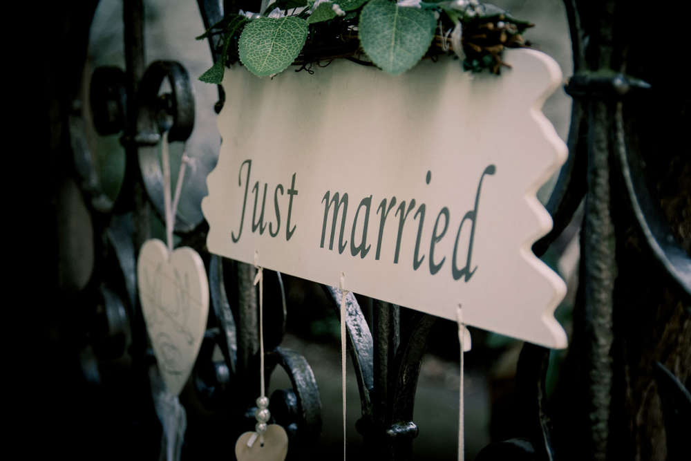 Just married (Foto Thimm)