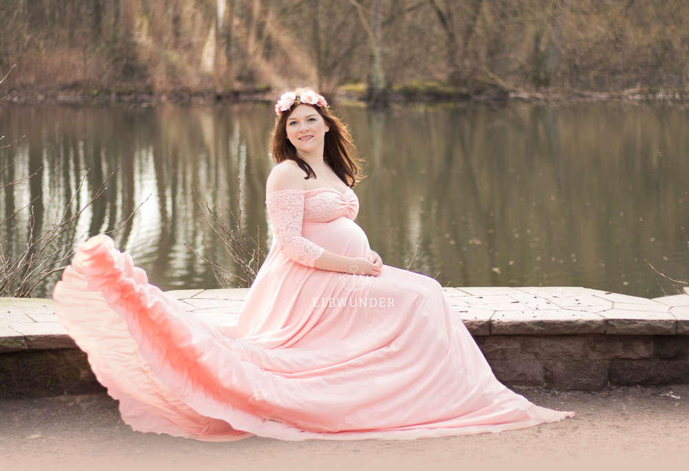 Werdende Mama (Elbwunder Neugeborenen-Fotografie)