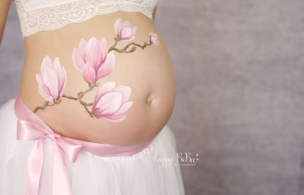 Babybauchbemalung und Fotografie in Erfurt (happy BaBee Photography)