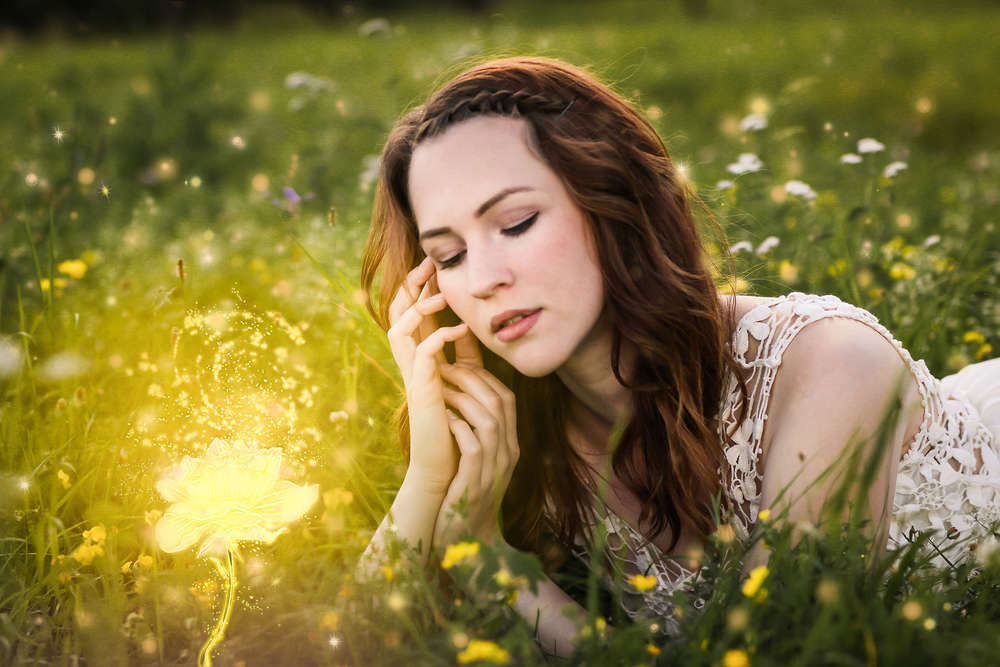Die Zauberblume (Fotografie mit Magie)