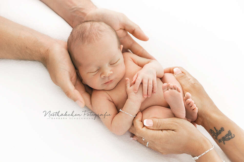 Neugeborenenfotografie (Nesthäkchen Fotografie)