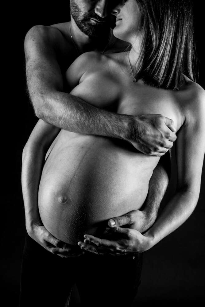 Babybauch (Portrait Salon Fotostudio Meisterbetrieb)