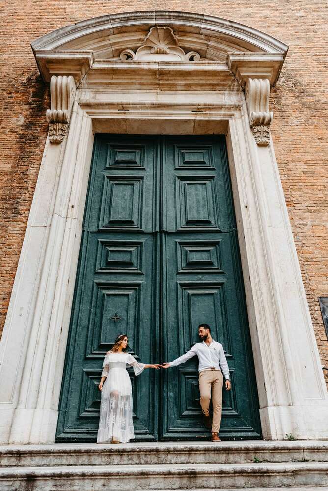 Hochzeit Venedig (Portrait Salon Fotostudio Meisterbetrieb)
