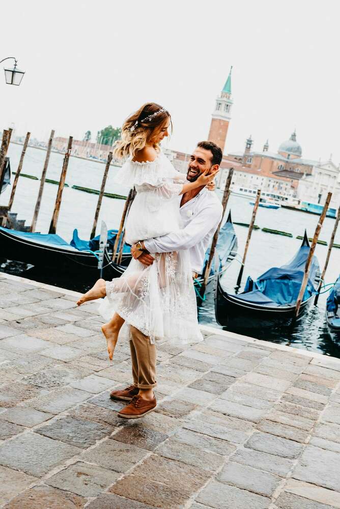 Hochzeit Venedig (Portrait Salon Fotostudio Meisterbetrieb)