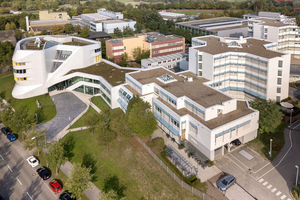 Luftaufnahme Gebäude Fraunhofer-Institut (Hermann Foto & Design)