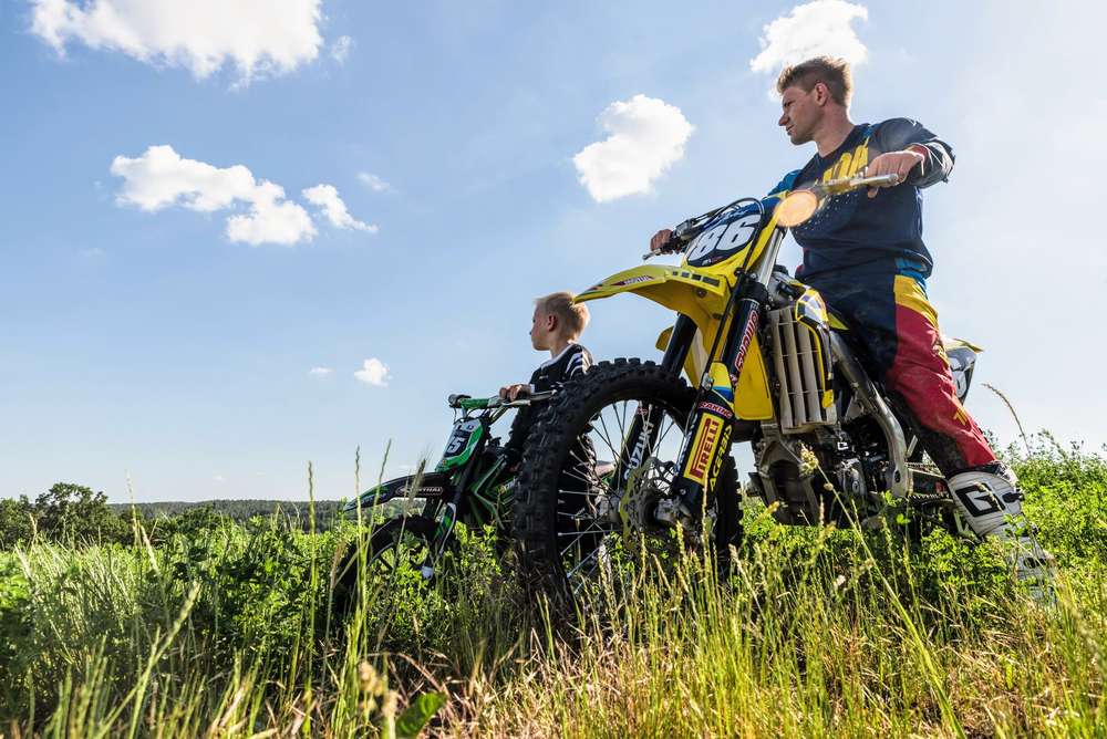 Vater und Sohn (Eugen Bauer Photographie)