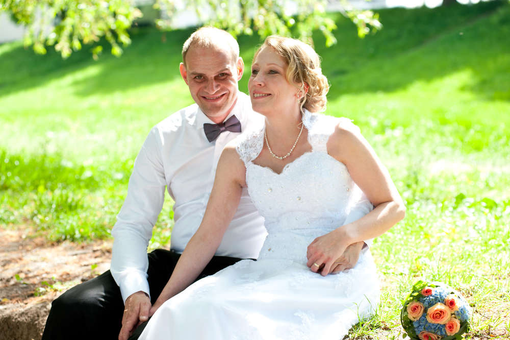 Shooting mit dem Brautpaar (OH Fotografie und Medienproduktion)