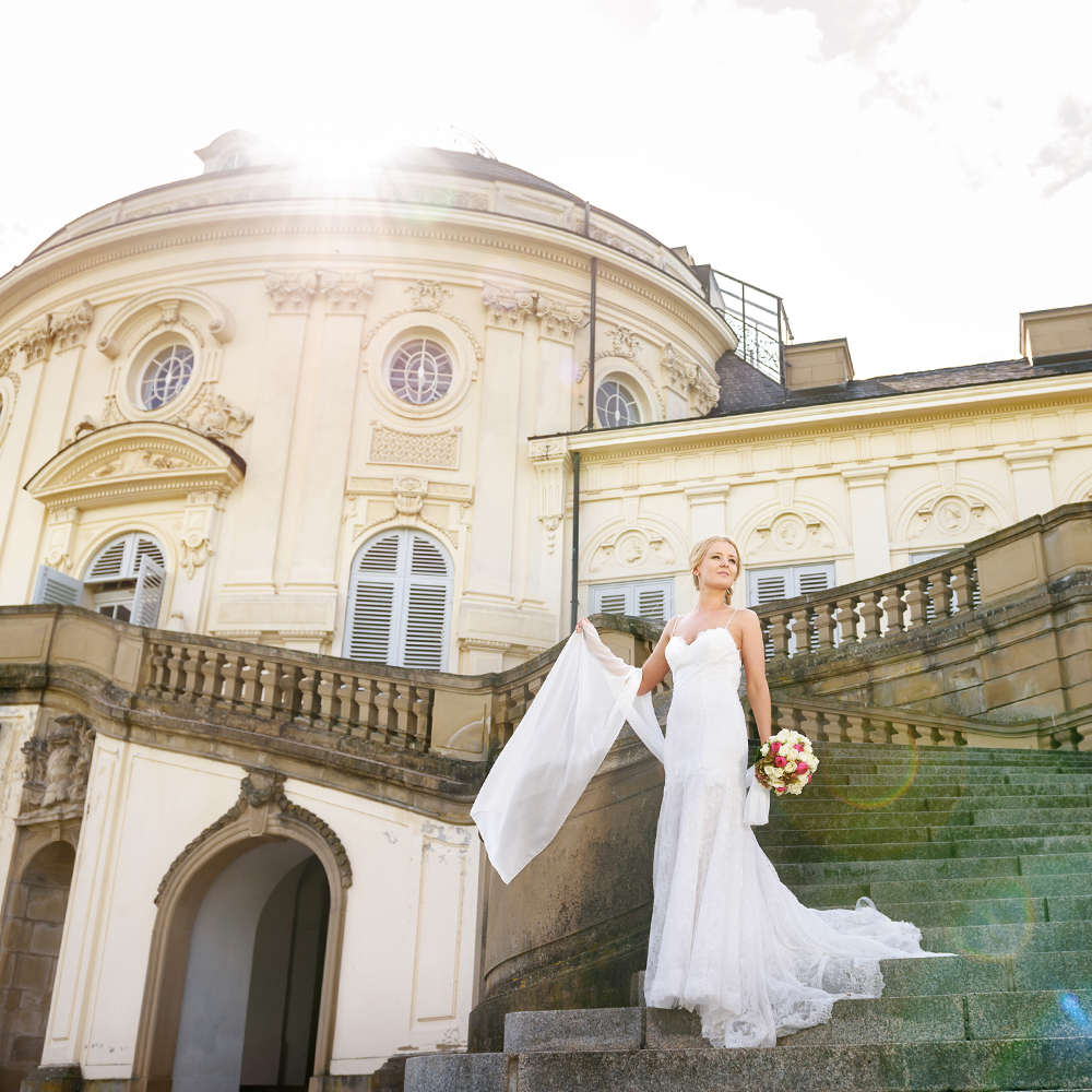 Klassische Hochzeitsportraits - Stilvoll und zeitlos (Fotoatelier Ebinger)