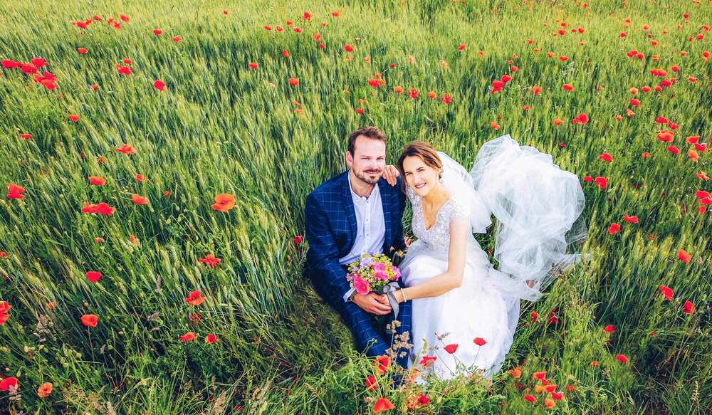 Brautpaarportrait (Christian Schmidt Fotografie)