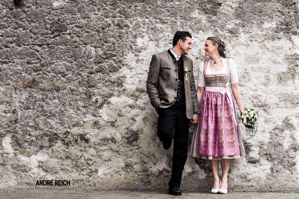 Brautpaar Tracht (FOTOGRAFIE André Reich)