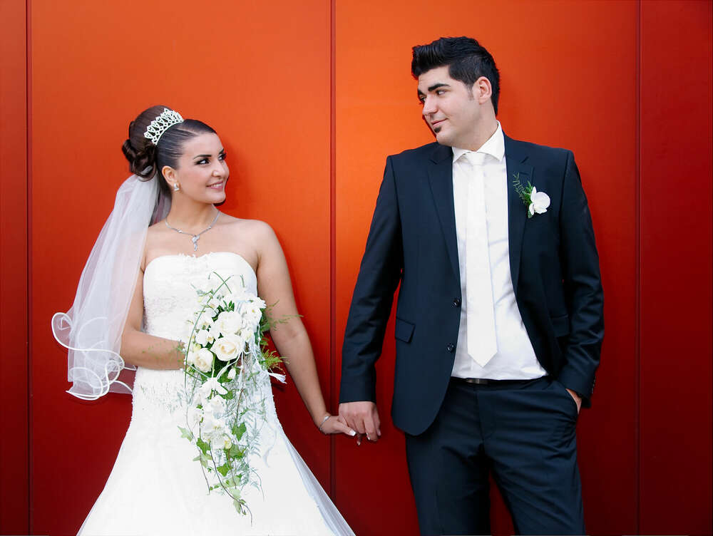 glückliches Hochzeitspaar (Marc von Hacht - Photography)