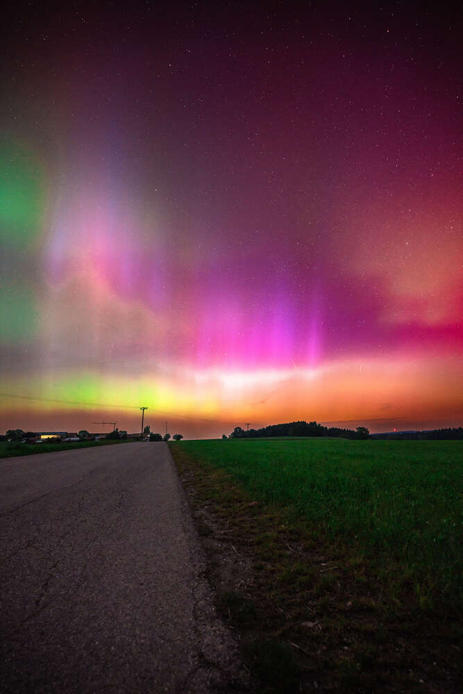 Nordlichter über Bayern (datcaptain)