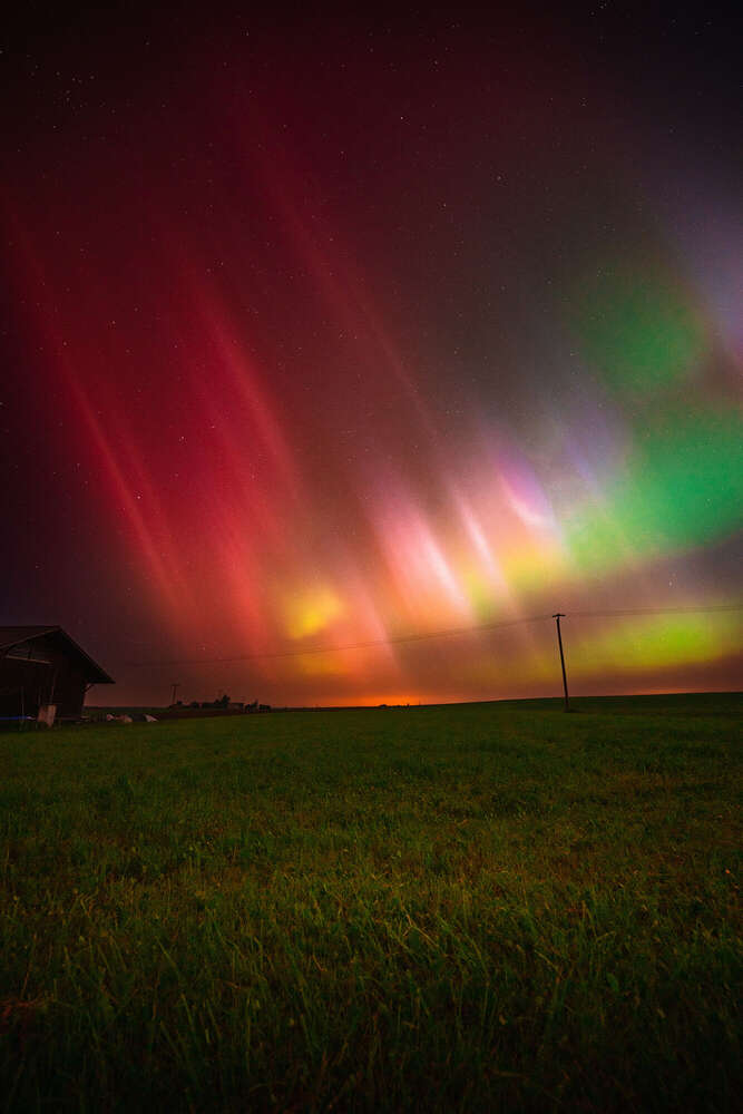 Nordlichter über Bayern (datcaptain)