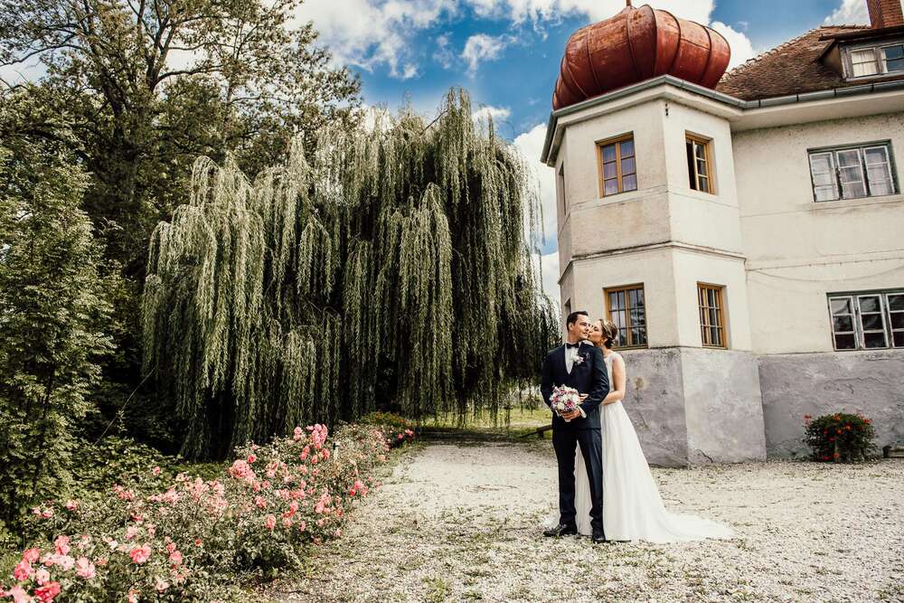 Hochzeitsfotografie auf Gut Schloss Sulzemoos (Wolfgang Burkart Fotografie)