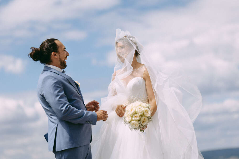 Junges Hochzeitspaar nähe Bayreuth (wohlertfotografie)