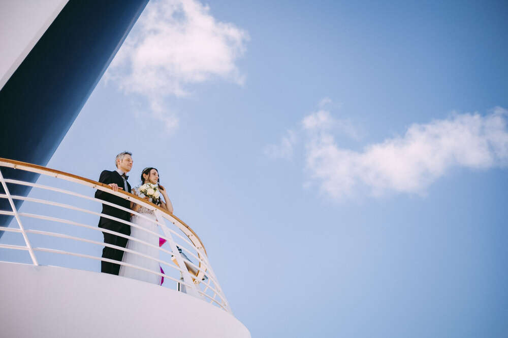 Hochzeitsfotografie auf dem Kreuzfahrtschiff (wohlertfotografie)